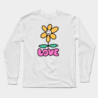 Love Flower Long Sleeve T-Shirt